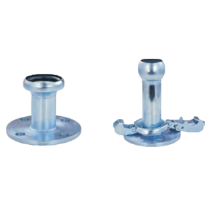 Bauer coupling male ball with flange